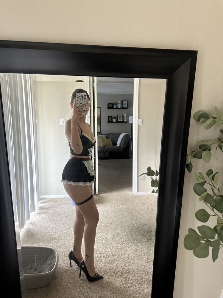 Conjunto de lencería para mujer, traje de sirvienta francesa 1