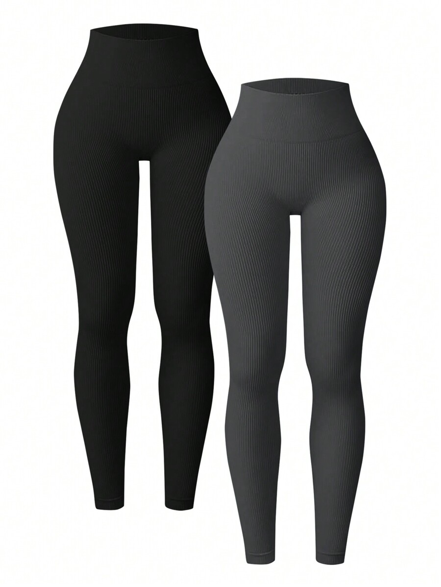 Leggings acanalados para mujer